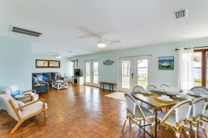 Image of Private Beach and Dock Waterfront Panacea Retreat!