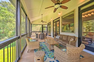 Image of Upscale Family Home with Dock on Lake Hartwell!