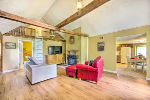 Image of Charming Farm Cottage with Fire Pit and Grill!