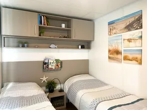 Image of Nice Chalet With air Conditioning, on a Holiday Park, 1 km. From the Beach
