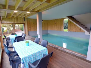 Image of Charming farmhouse in Waimes with pool