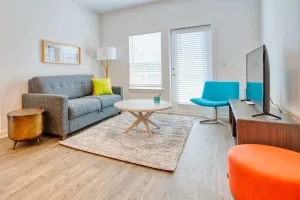 Image of Grand Two Bedroom Two Bathroom Apartment with Balcony