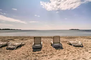 Image of Beachfront Connecticut Retreat with Views!