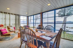 Image of Waterfront Lake Webb Cabin Rental w/ Dock & Views!