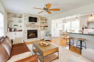 Image of Walk to Pawcatuck River Family-Friendly Home!