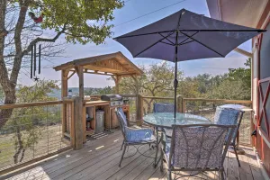 Image of Kerrville Converted Barn Tiny Home with Kayaks!