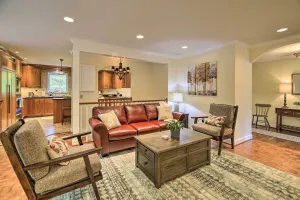 Image of Updated Ranch-Style Home with Scenic Deck, Pond