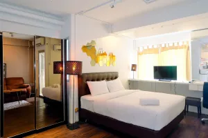 Image of Large and Minimalist Studio at Pakubuwono Terrace Apartment By Travelio