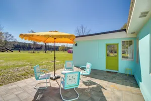 Image of Colorful & Retro Perkinston Cottage w/ Yard!