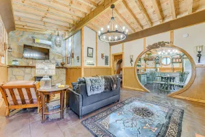 Image of Hobbit-themed House on 6 Acres in Cosby
