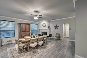 Image of Aledo Home Covered Patio and Yard, Near Fort Worth!