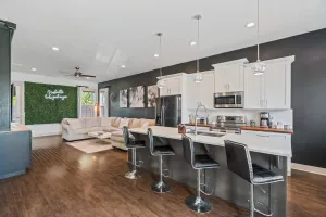 Image of Luxury Home Fire Pit Mini Bar Downtown Nashville