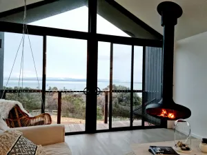 Image of black + shack