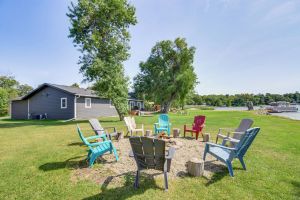 Image of Game Room & Private Dock: Minnesota Lake Escape