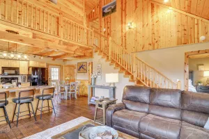 Image of Modern Cabin with Grill Near Golf and Bass Fishing!