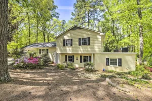 Image of Bright Cary Home with Deck Less Than 15 Mi to Raleigh!