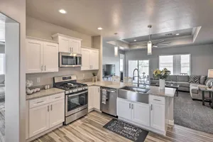 Image of Idyllic Kingman Retreat with Yard - Near Hiking