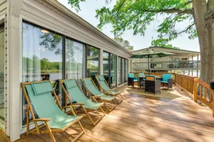 Image of Lakefront Paradise w/ Private Dock in Lexington