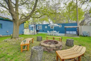 Image of Walk to Lake Huron Pet-Friendly Caseville Cottage