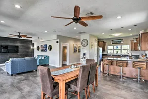 Image of Secluded Seabrook Waterfront Home with Patio!