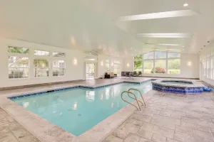 Image of Private Pond & Indoor Pool: Grand Arlington Villa!