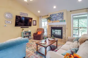 Image of Hot Tub & Scenic Deck! Spacious Cookeville Retreat