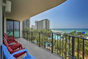 Image of Panama City Beach Condo with Balcony and Ocean Views