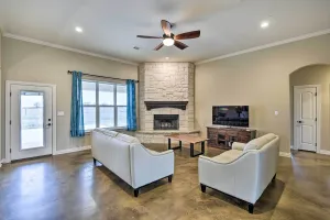 Image of Secluded Krum Home with Patio and Gas Grill!