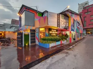 Image of Beds In Garden Hostel