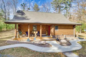 Image of Merrillan Cabin w/ Fire Pit < 1 Mi to Lake Arbutus