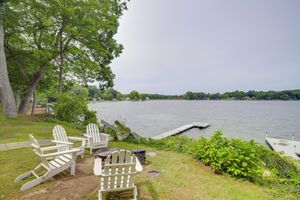 Image of Waterfront Cable Lake Cabin with Grill!