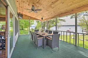 Image of Lakefront Gloversville Home with Beach and Dock!