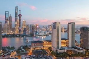 Image of Hyatt on the Bund Shanghai - a Grand Hyatt hotel, most centrally located at HuangPu river banks in downtown