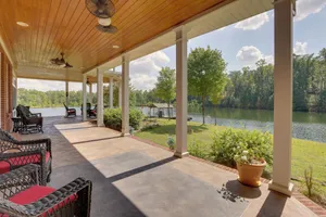 Image of Fish, Swim & More: Lakefront Alabaster Home