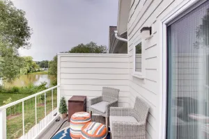 Image of Riverfront Sheboygan Townhome with Grill!