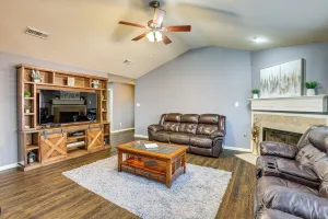 Image of Family Gem w/ Fire Pit & Fenced Yard in Houston