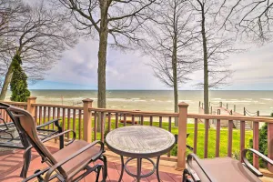Image of Waterfront Lake Huron Home - Private Beach!