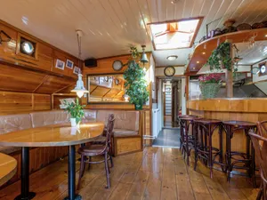 Image of Boat in Leiden Near City Center & Museums