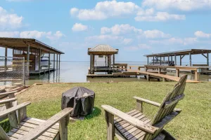 Image of Lakefront Livingston Retreat w/ Dock & Fire Pit!