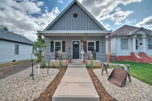 Image of Walk to University Dtown Laramie Home!