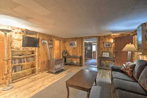 Image of Rustic Frederic Cabin Near Cross-Country Skiing!