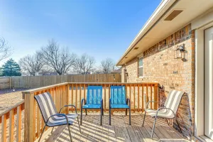 Image of 4 Mi to Dtwn Guthrie: Family Home w/ Fire Pit!