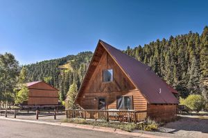 Image of Ski-InandSki-Out Red River Cabin with Mtn Views!