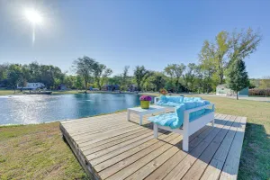 Image of Cabin w/ Trail & Pond Access in Steamboat Rock!