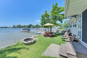 Image of Lakefront Gem w/ Watercrafts & Dock in Coldwater!