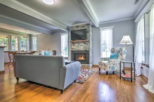 Image of Peaceful Kansas Cottage with Wraparound Deck!