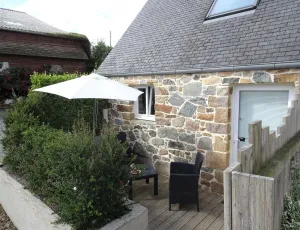 Image of Natural Stone Cottage With Garden and sea View