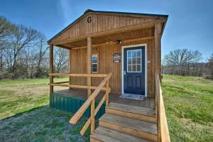 Image of Cozy Cookson Cabin w\/ Fire Pit: 1 Mi to Lake!