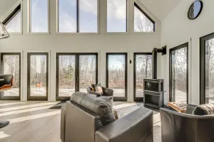 Image of 2 Mi to Lutsen Mtns: Modern Cabin w/ Fire Pit!
