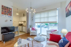 Image of Deauville vue port centre ville